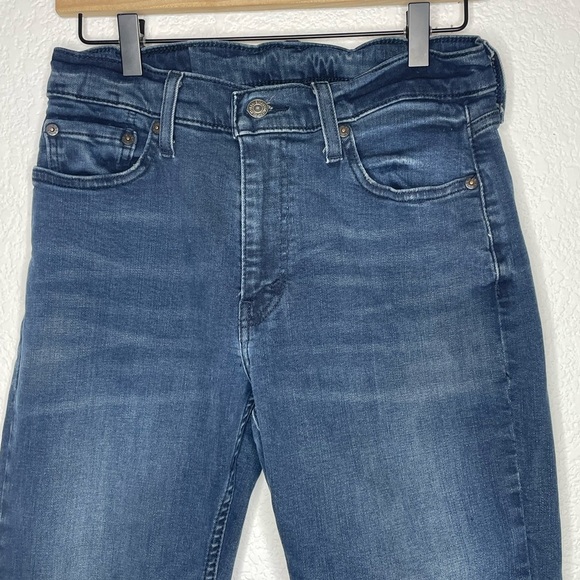 Levi's jeans 514 straight Men's 30 X 30 Dark wash - Picture 2 of 8